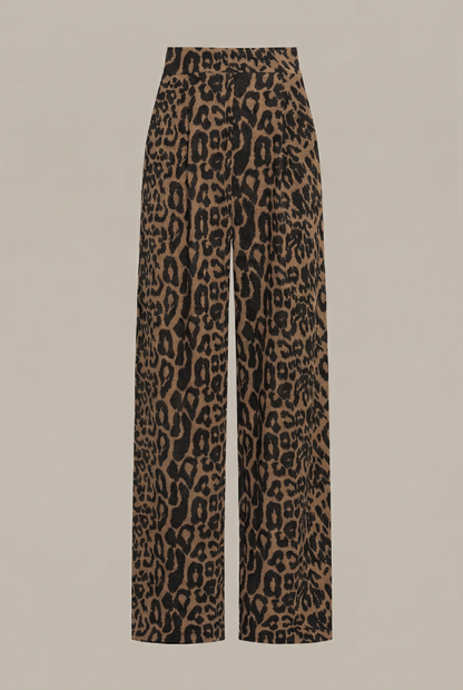 Julia | Pantalón Petite Leopardo