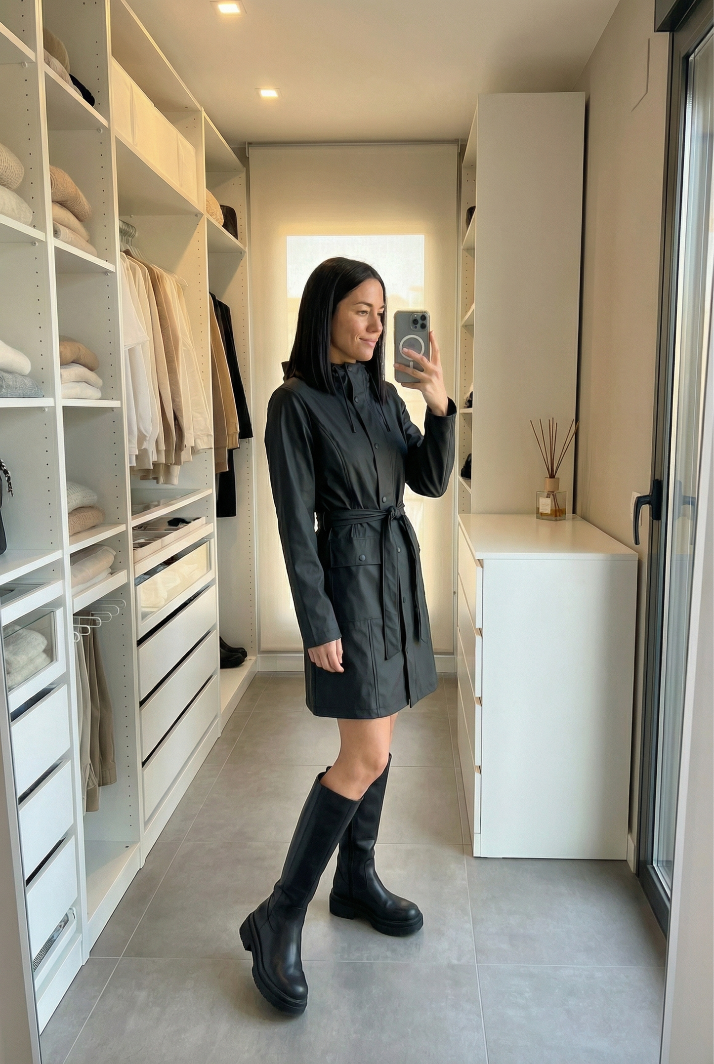 Carla | Chaqueta Larga Curve