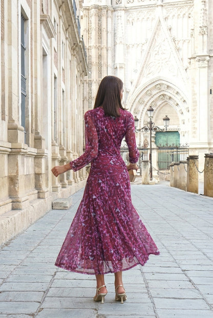 Mesina | Vestido midi floral