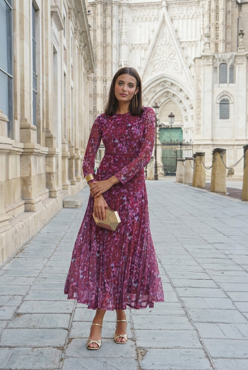 Mesina | Vestido midi floral