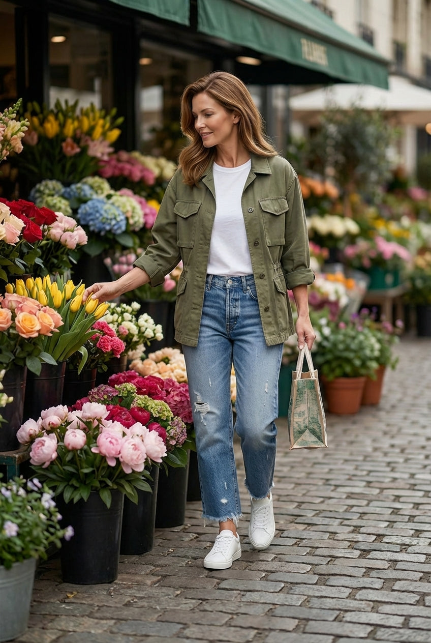 Valeria | Vaqueros rectos tobilleros