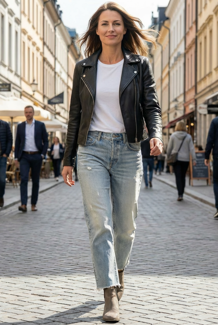 Valeria | Vaqueros rectos tobilleros