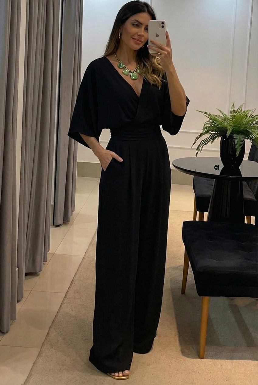 Martina | Conjunto Elegante en V