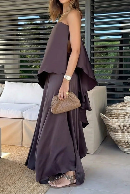 Alba | Conjunto De Falda A Capas