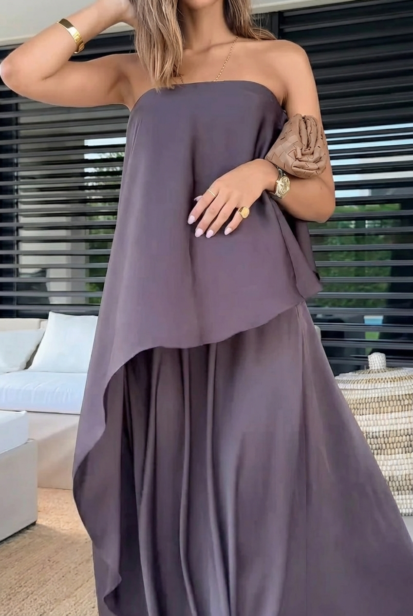 Alba | Conjunto De Falda A Capas